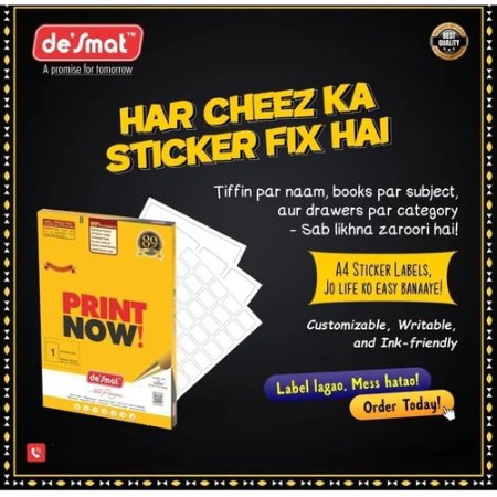 A4 Label Sheet 36 Labels Pack of 10 Odisha