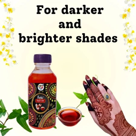 Organic Heena Mehndi Oil 500 ML