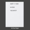 A4ST-1-100S Lable Paper 70 GSM (100 sheet)