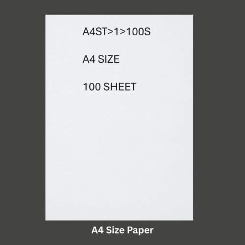 A4ST-1-100S Lable Paper 70 GSM (100 sheet)