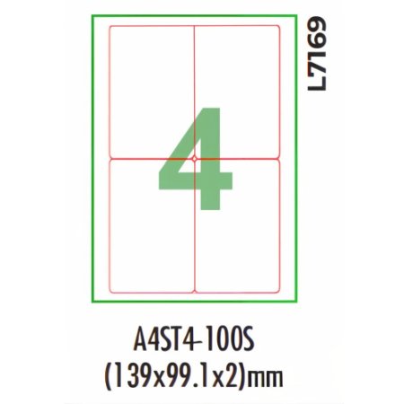 Desmat Label Paper 10 Pcs Pack Odisha