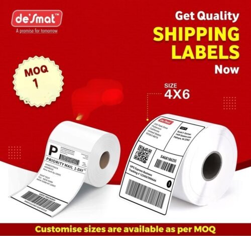 BARCODE 275 LABLE SIZE 4X6