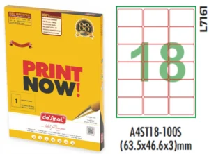 A4 Size Chart 20 Pcs Pack – India & Odisha | Tribhu