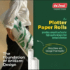 80GSM Plotter Paper Roll Odisha & India