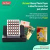 Dsmat Klik Photo Paper 50 sheet Glossy paper A4 180GSM