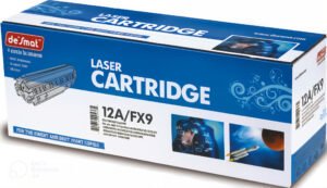 DESMAT Q2612A Replacement Toner Cartridge - Compatible with Laserjet Printer