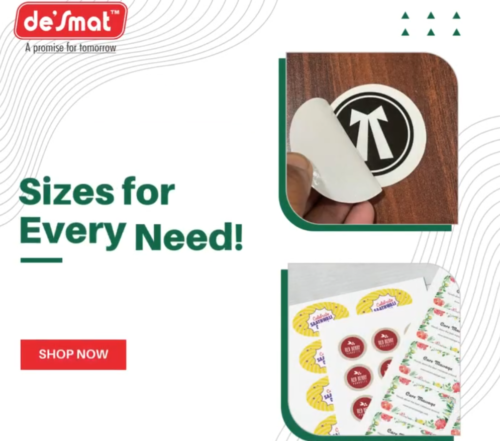 High Gloss Photo Label (Sticker) Paper, 135GSm, 40sheet