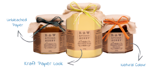 A4 SIZE  KRAFT LABEL PAPER  80 SHEET